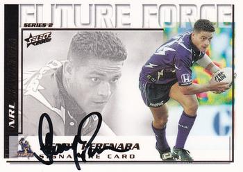 2002 Select Challenge - Future Force Series 2 #FF19 Henry Perenara Front